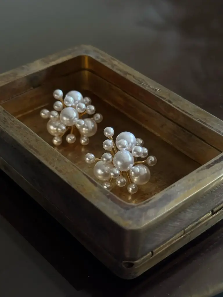 Celestial Cluster Earrings