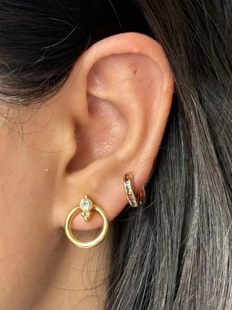 Golden Nova earrings
