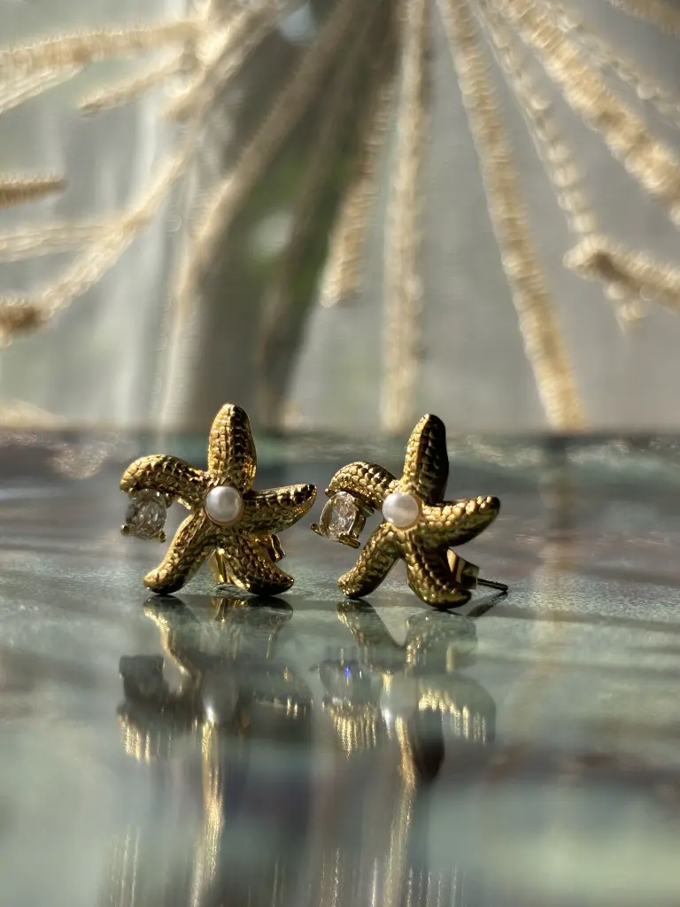 Starfish earrings
