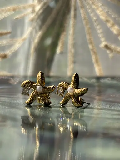 Starfish earrings