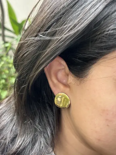 Luna Disc Studs